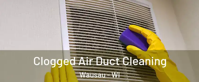  Clogged Air Duct Cleaning Wausau - WI