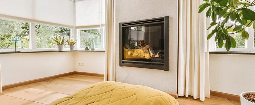 Residential Fireplace Ceramic Glass Installation in Wausau, WI