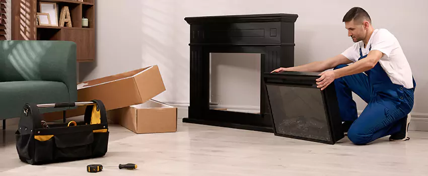 Old Rusted Metal Fireplace Repair And Replacement in Wausau, WI